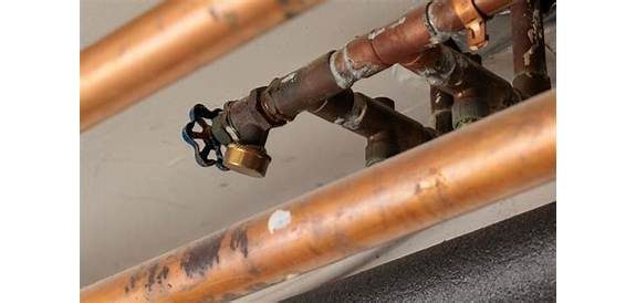 copper pipe plumbing repair